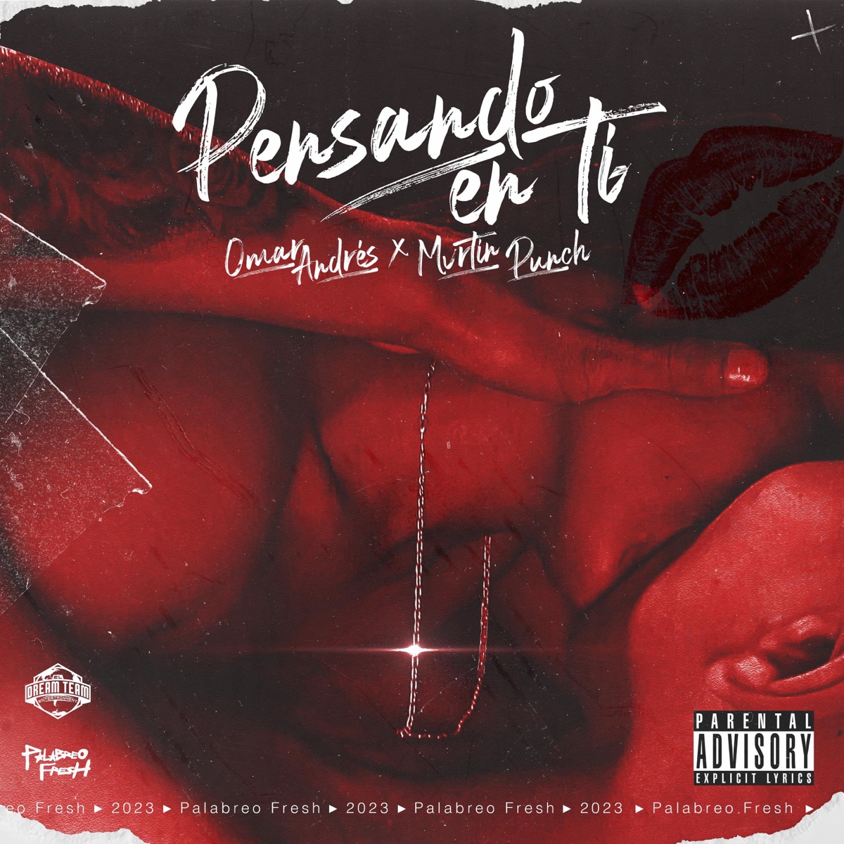 Pensando En Ti - Single by Omar Andres & Mvrtin Punch album cover