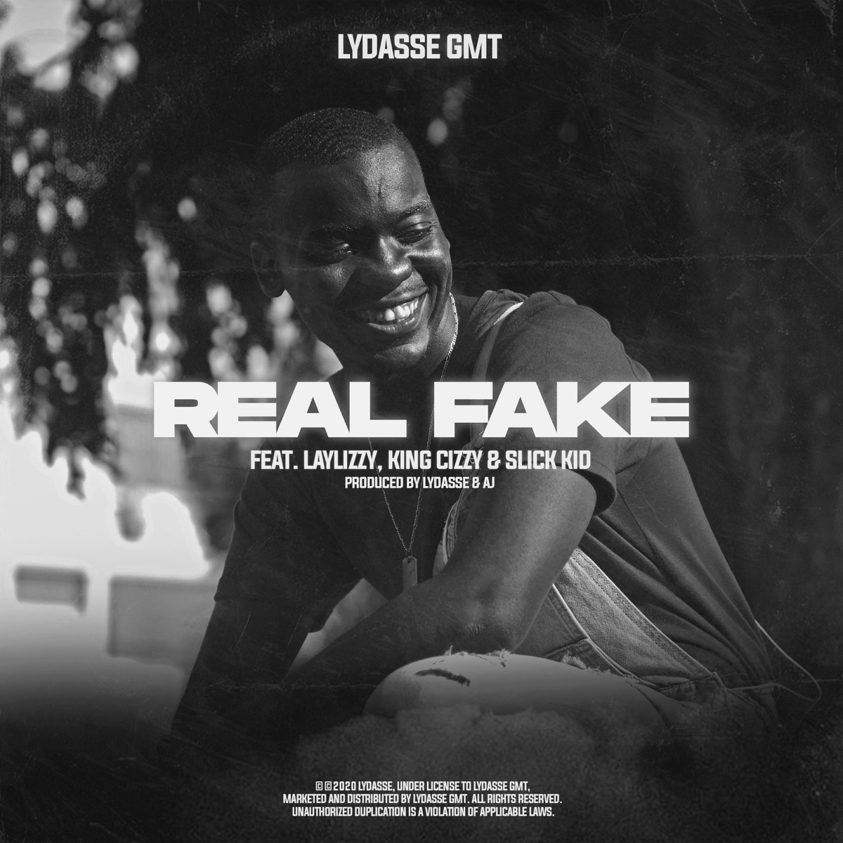 Real Fake (feat. Laylizzy, King Cizzy & Slick Kid) - Single by Lydasse GMT album cover
