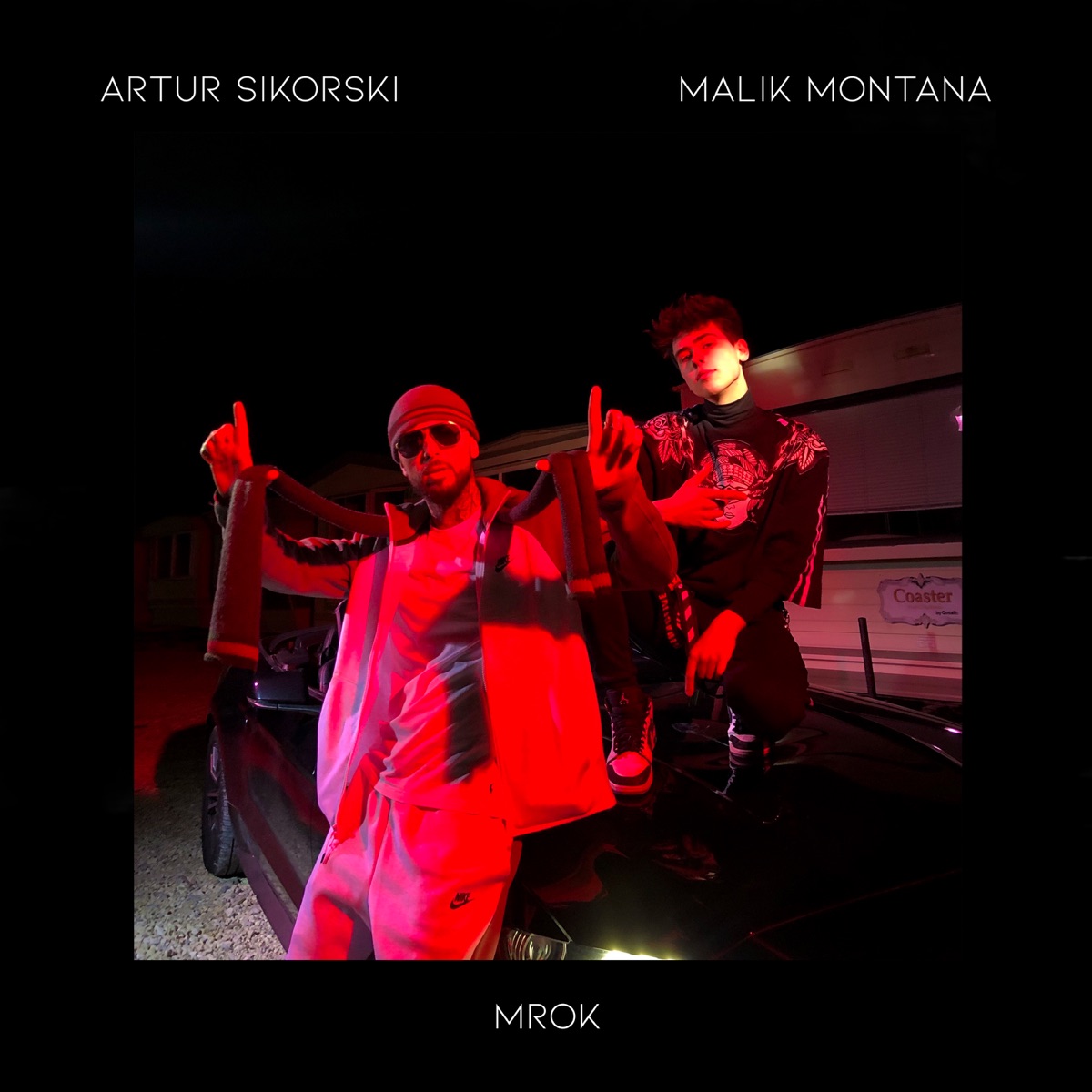Mrok (feat. Malik Montana) - Single by Artur Sikorski album cover