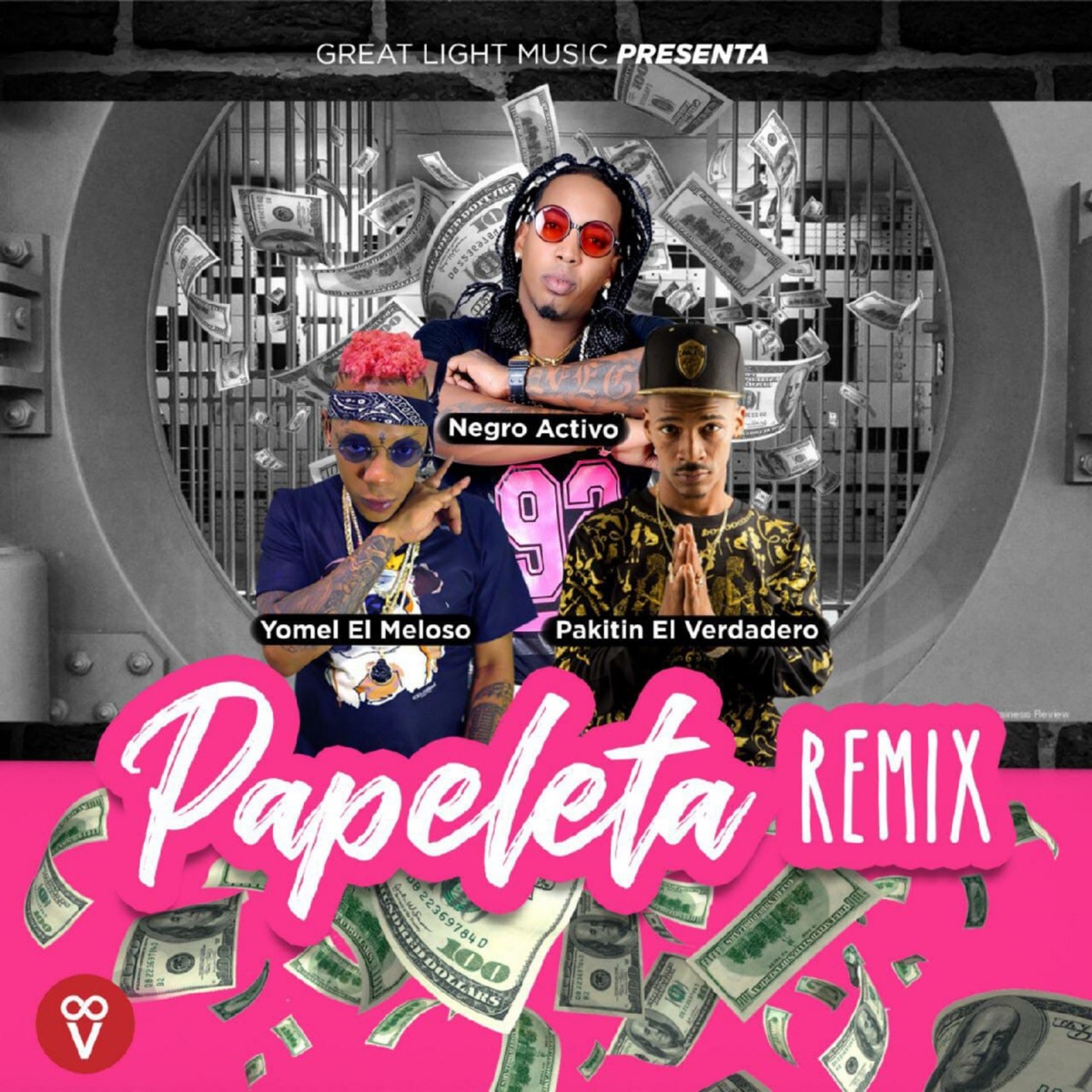 Papeleta (Remix) - Single by Negro Activo, Yomel El Meloso & Pakitin El Verdadero album cover