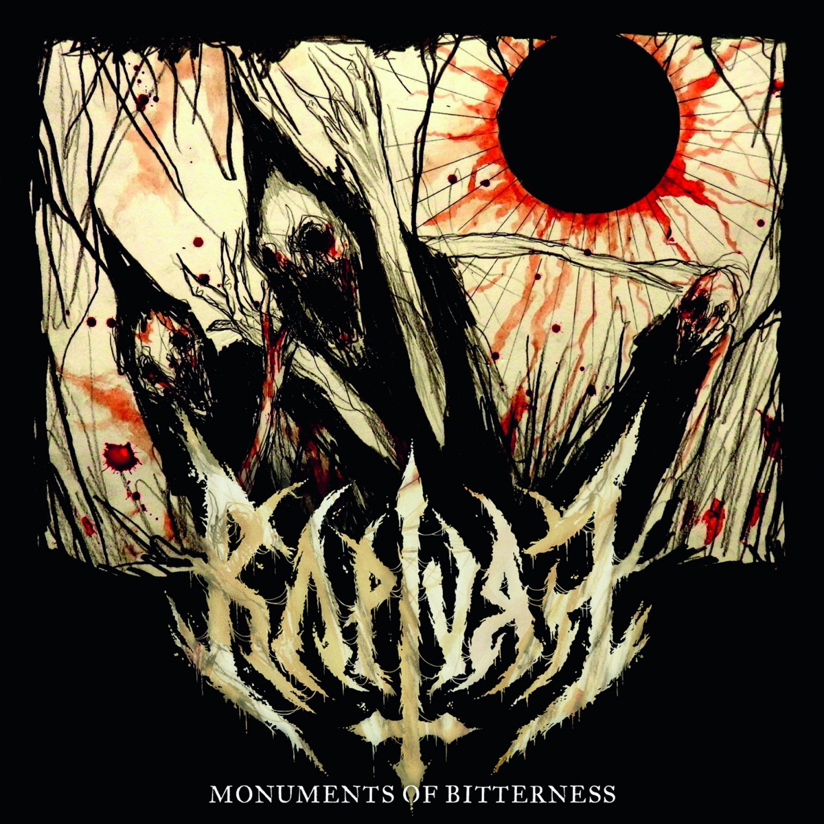 Monuments of Bitterness by RAPTVRE album cover