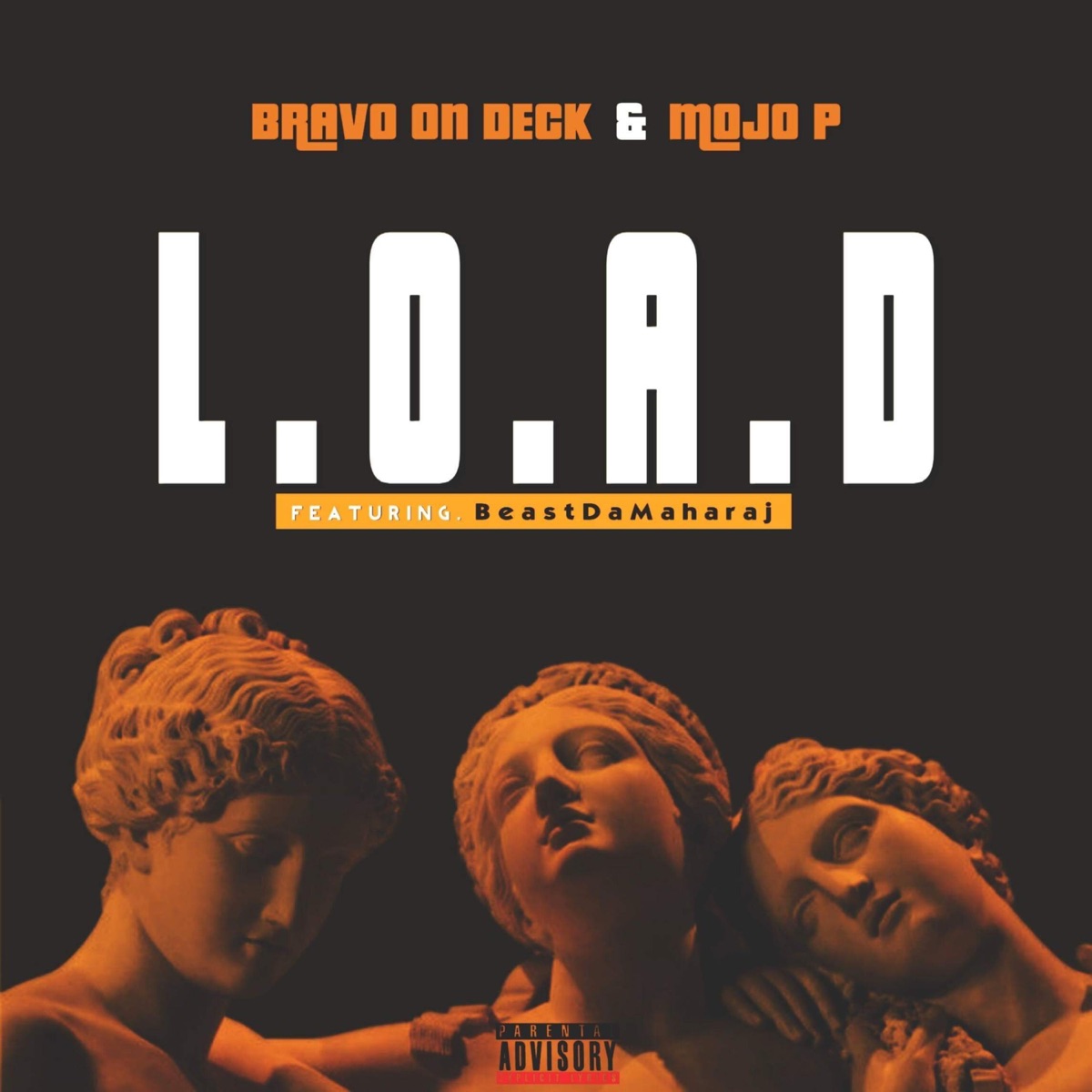 L.O.A.D (feat. BeastDaMaharaj) - Single by Mojo P & Bravo on Deck album cover