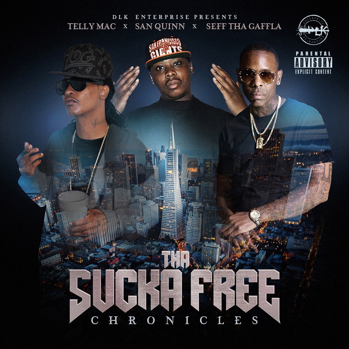 Tha Sucka Free Chronicles by San Quinn, Telly Mac & Seff Tha Gaffla album cover