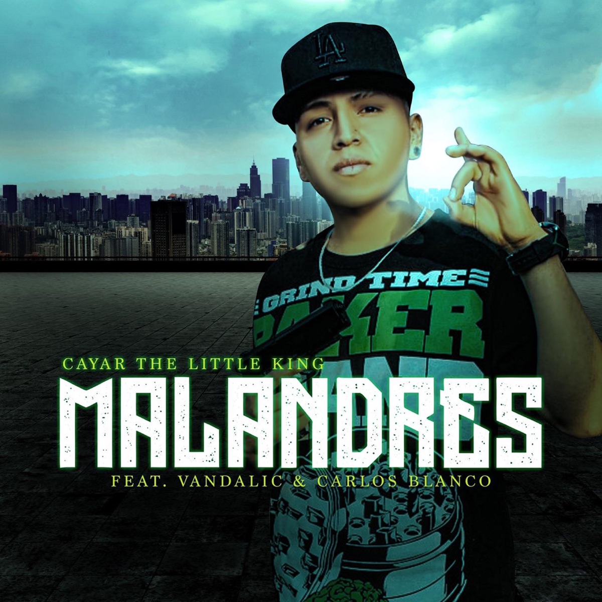 Malandres (feat. Vandalic & Carlos Blanco) - Single by Cayar the little king album cover