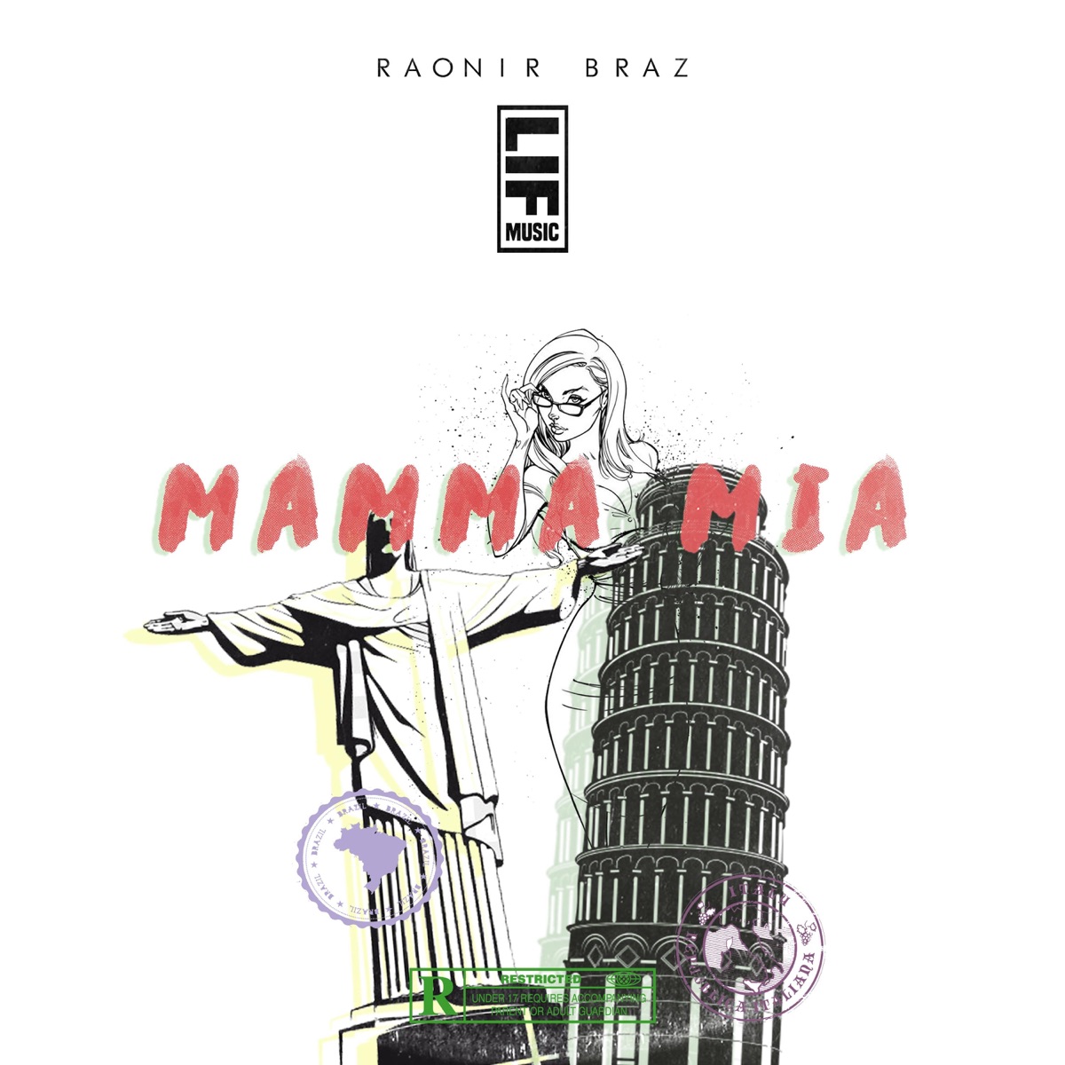 Mamma Mia - Single by Raonir Braz album cover