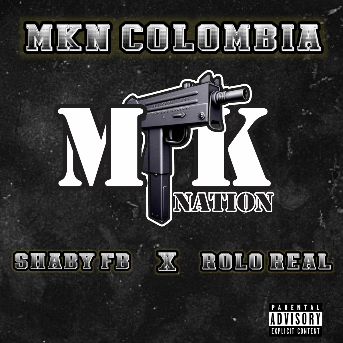Muzik Nation by Mkn Colombia, shaby fb & Rolo Real album cover