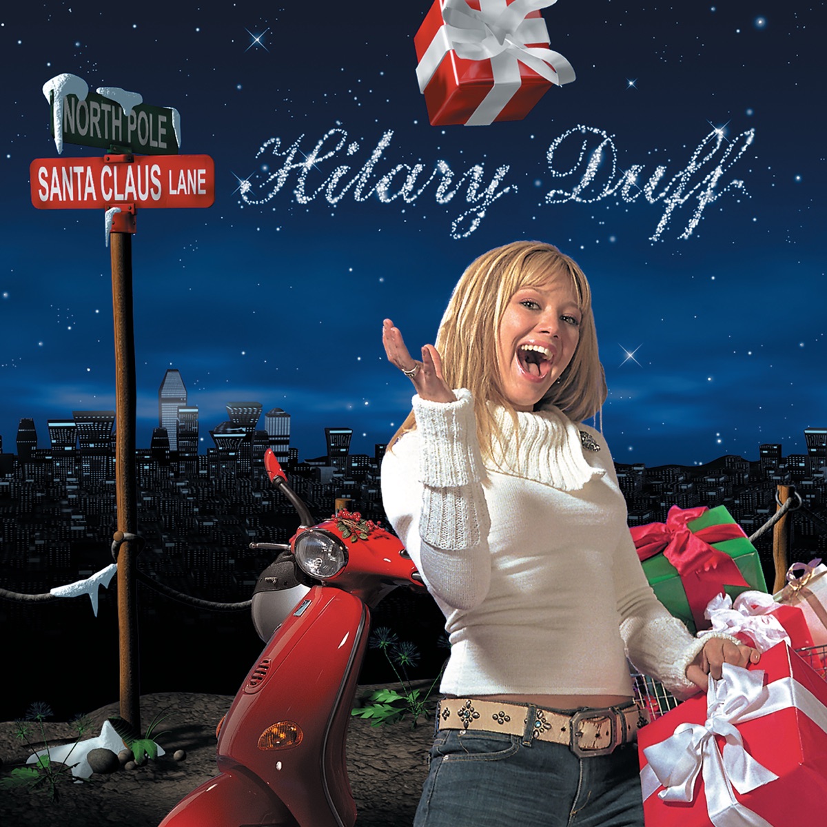 Santa Claus Lane by Hilary Duff album cover
