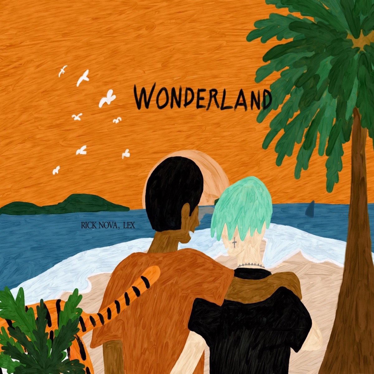 Wonderland (feat. LEX) - Single by RICK NOVA album cover