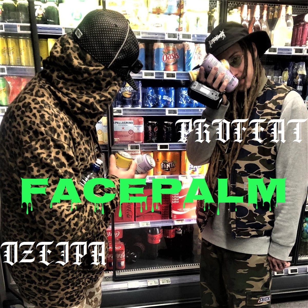 Facepalm - Single by Profeat & Dżejpa album cover