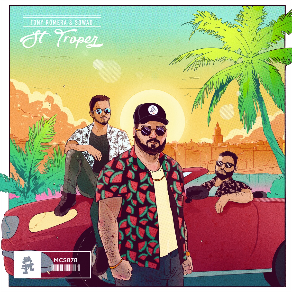 St Tropez - Single by Tony Romera & SQWAD album cover