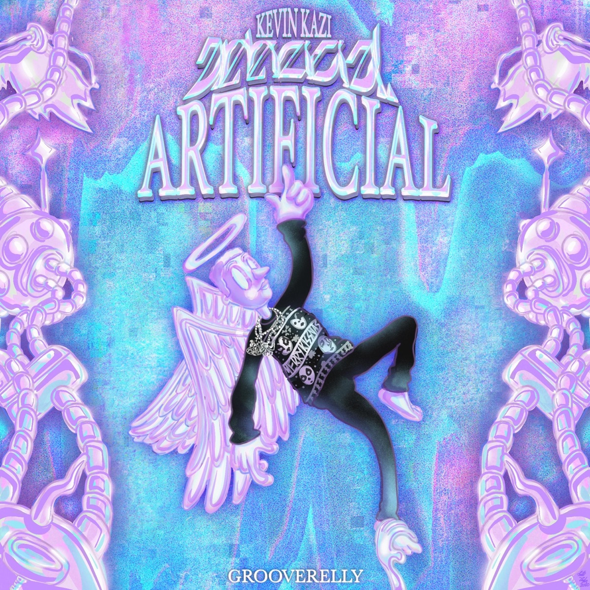 Artificial (feat. Kevin Kazi) - Single by Grooverelly album cover