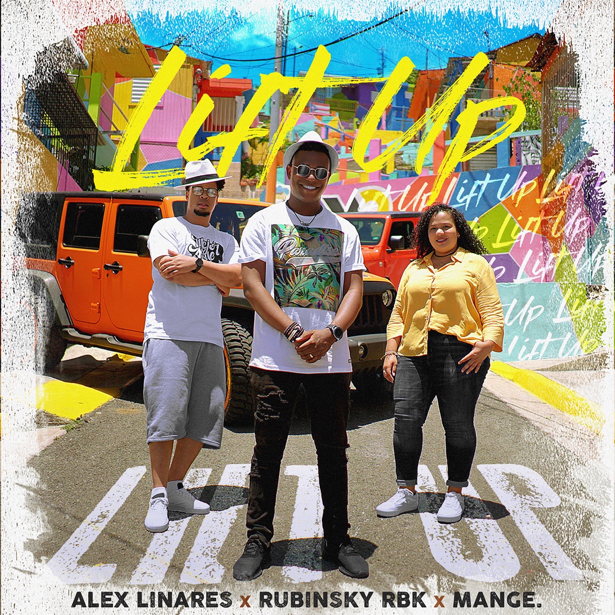 Lift Up - Single by Alex Linares, Rubinsky RBK & Mange album cover