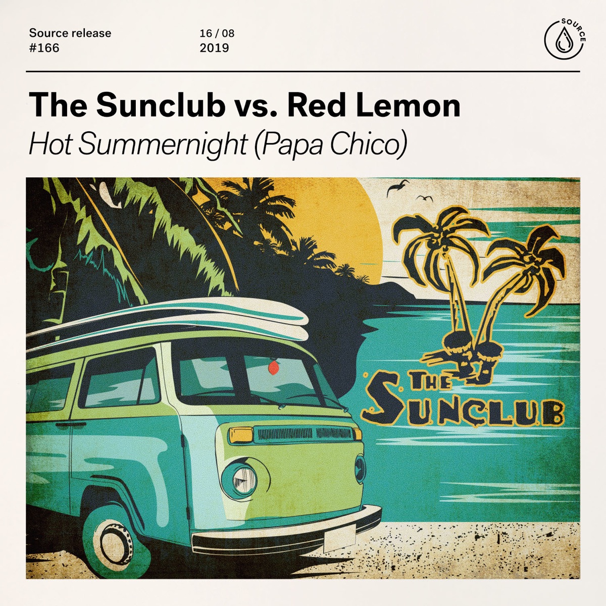 Hot Summernight (Papa Chico) - Single by The Sunclub & Red Lemon album cover
