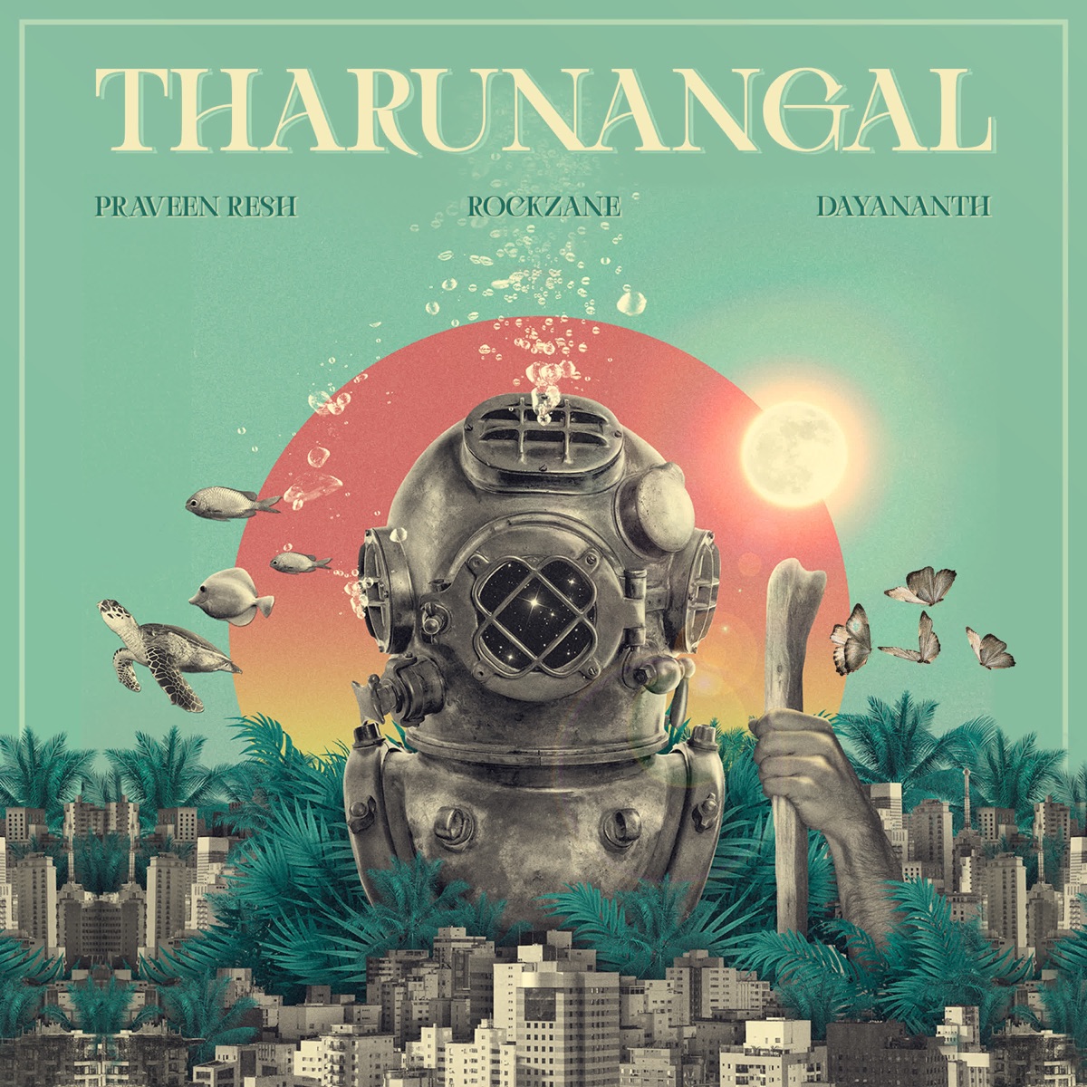 Tharunangal - Single by Rockzane & PRAVEEN RESH album cover