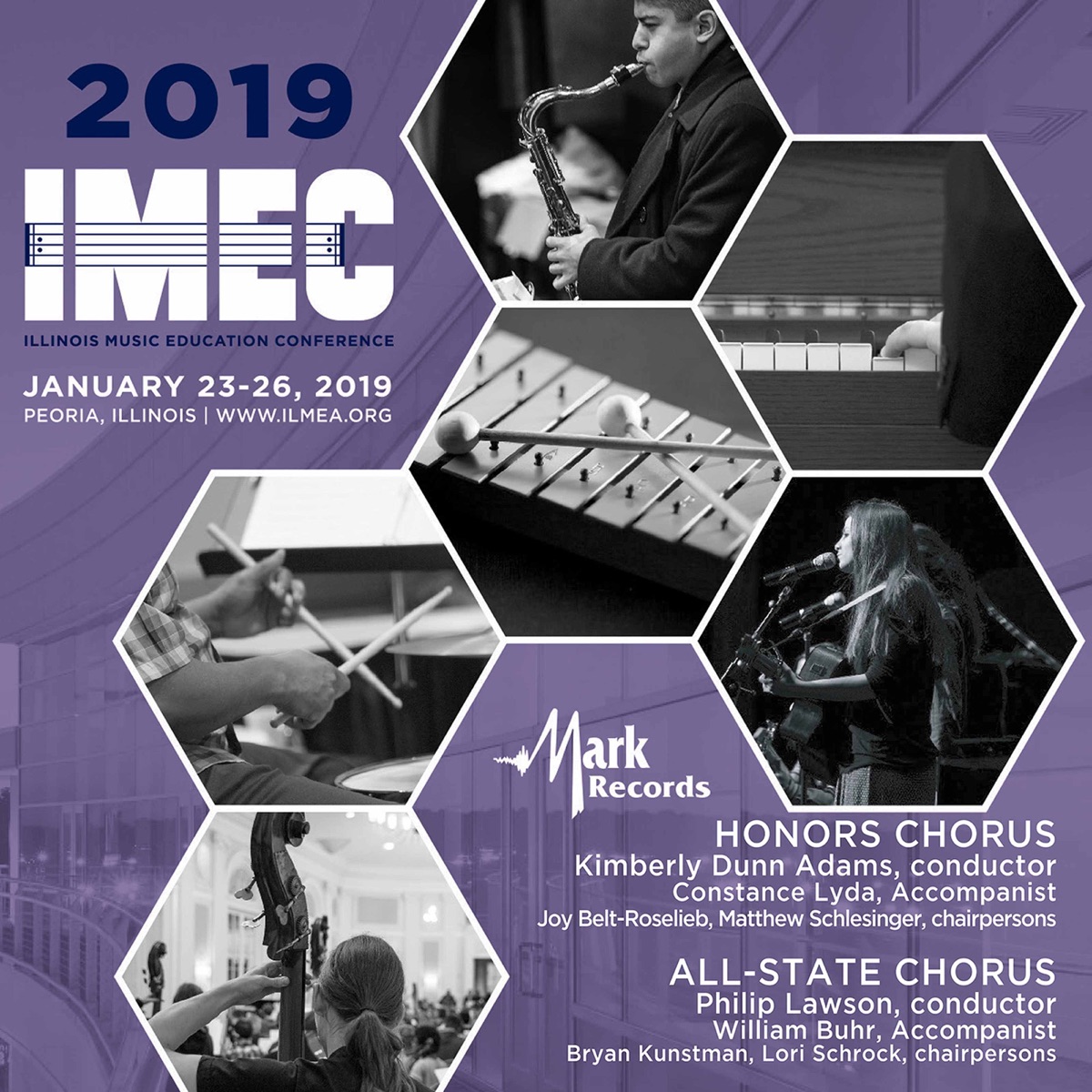 2019 Illinois Music Education Conference (IMEC): Honors Chorus & All-State Chorus [Live] by Illinois Honors Chorus, Illinois All-State Chorus, Kimberly Dunn Adams & Philip Lawson album cover