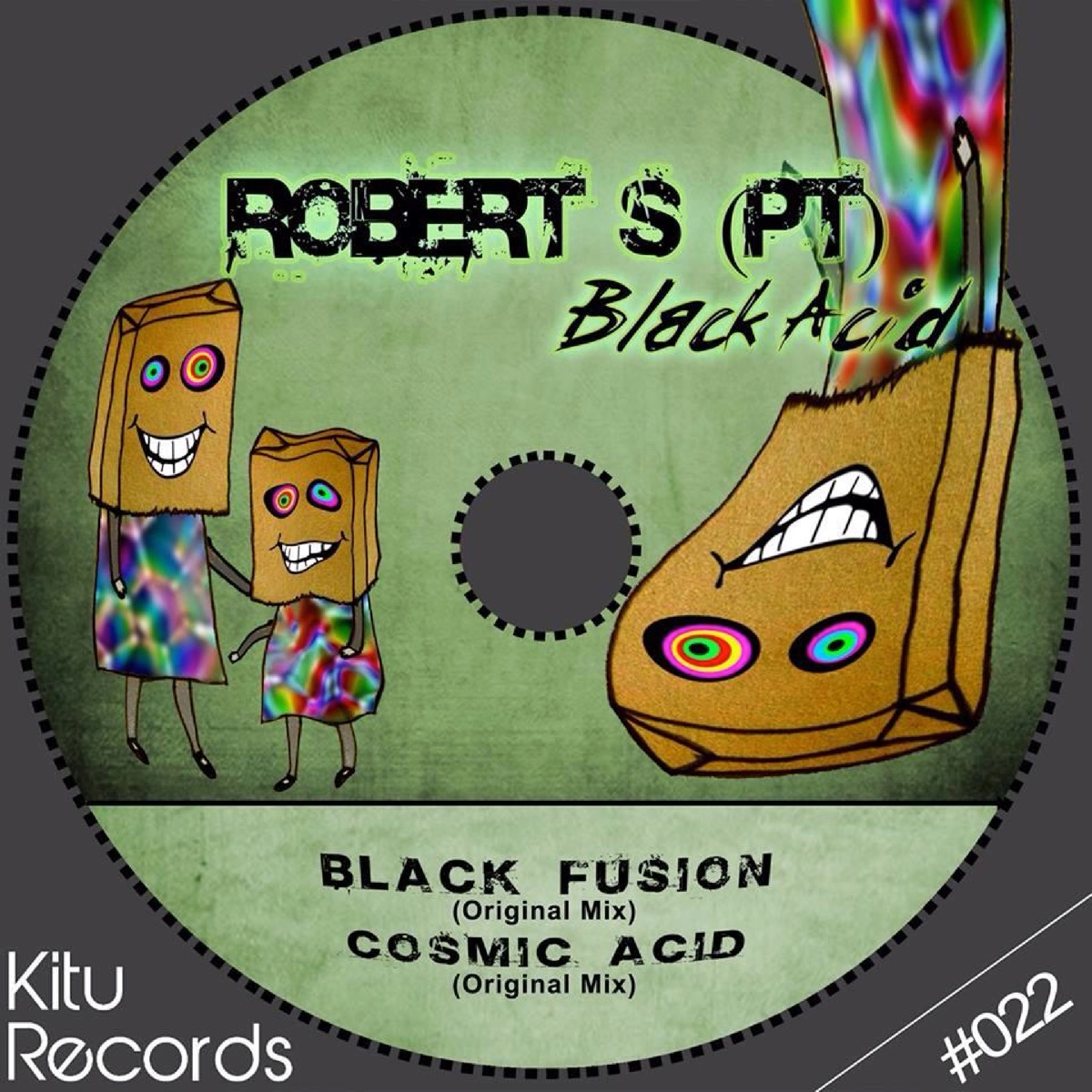 Black Acid - Single by Robert S PT album cover