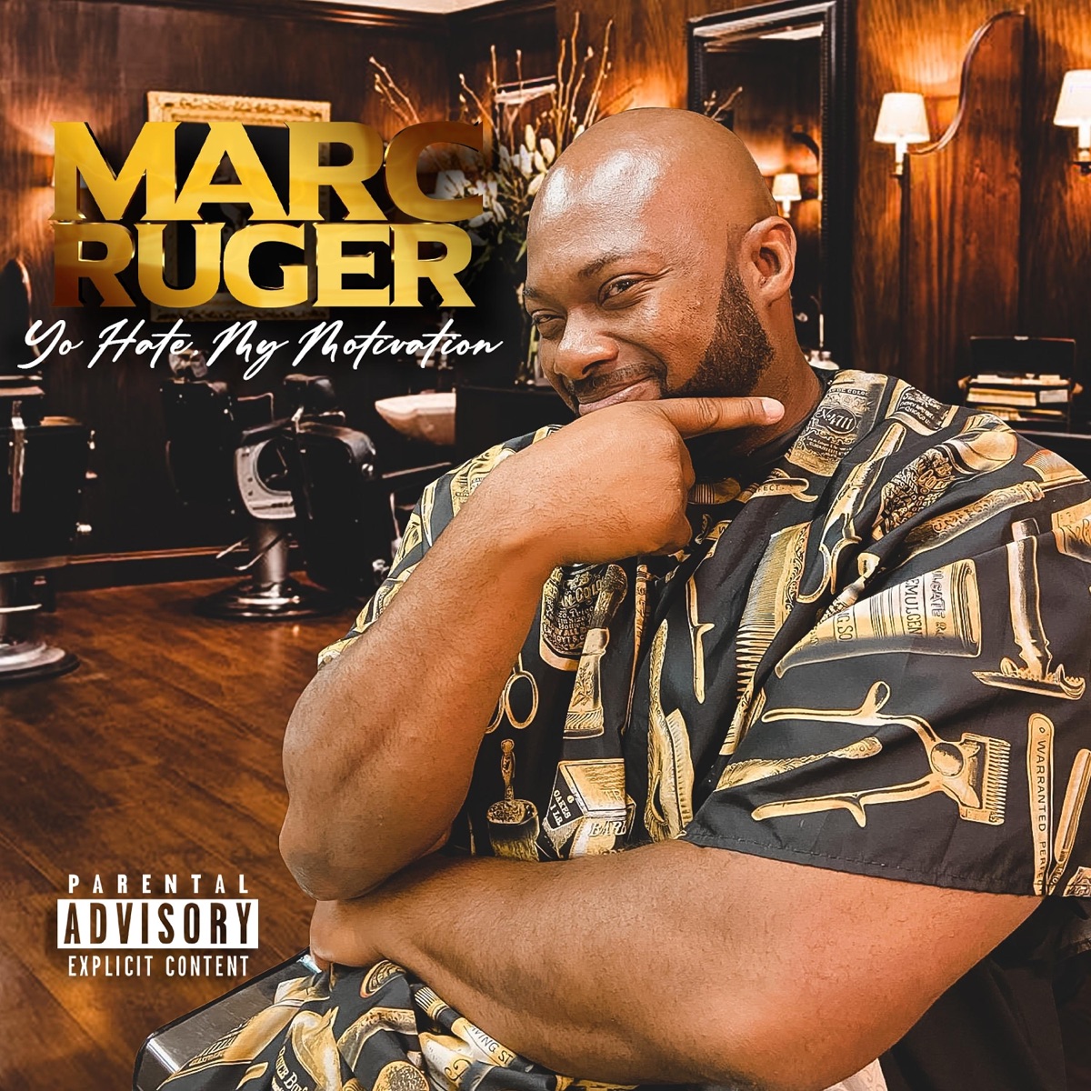 Yo Hate My Motivation by Marc Ruger album cover