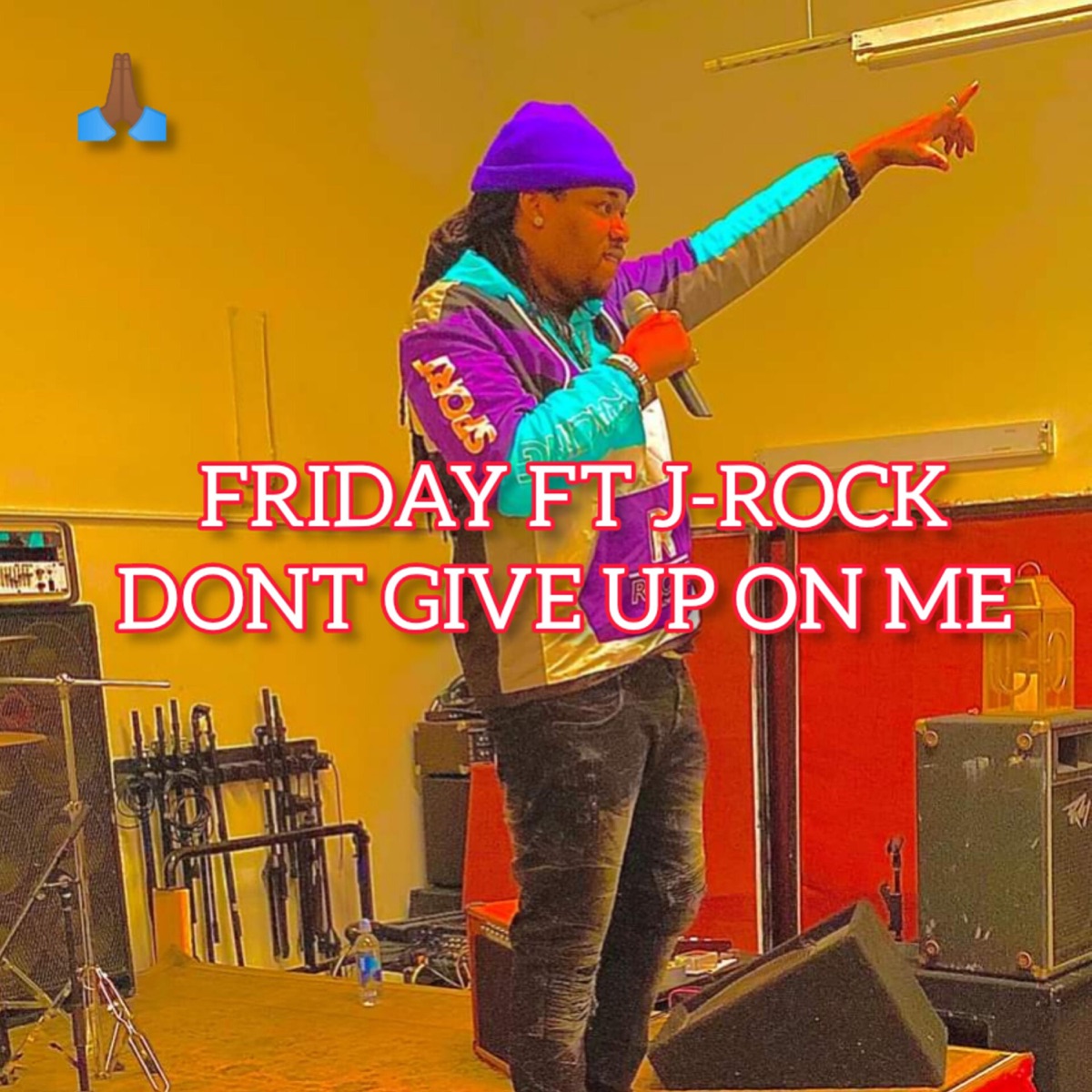 DONT GIVE UP ON ME (feat. Fridayy) - Single by J-Rock album cover