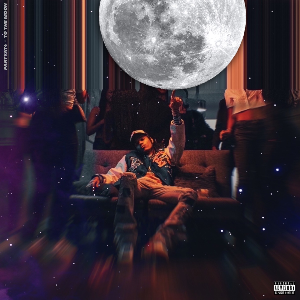 To Da Moon - Single by Partyat4 album cover