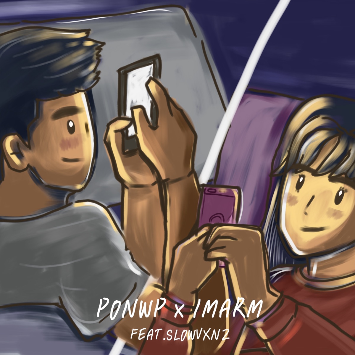 เจ้าดอกไม้ (feat. Imarm & Slowvxnz) - Single by PONWP album cover