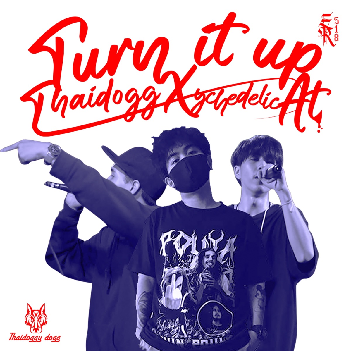 Turn It Up - Single by Xychedelic & The Bad Boys album cover