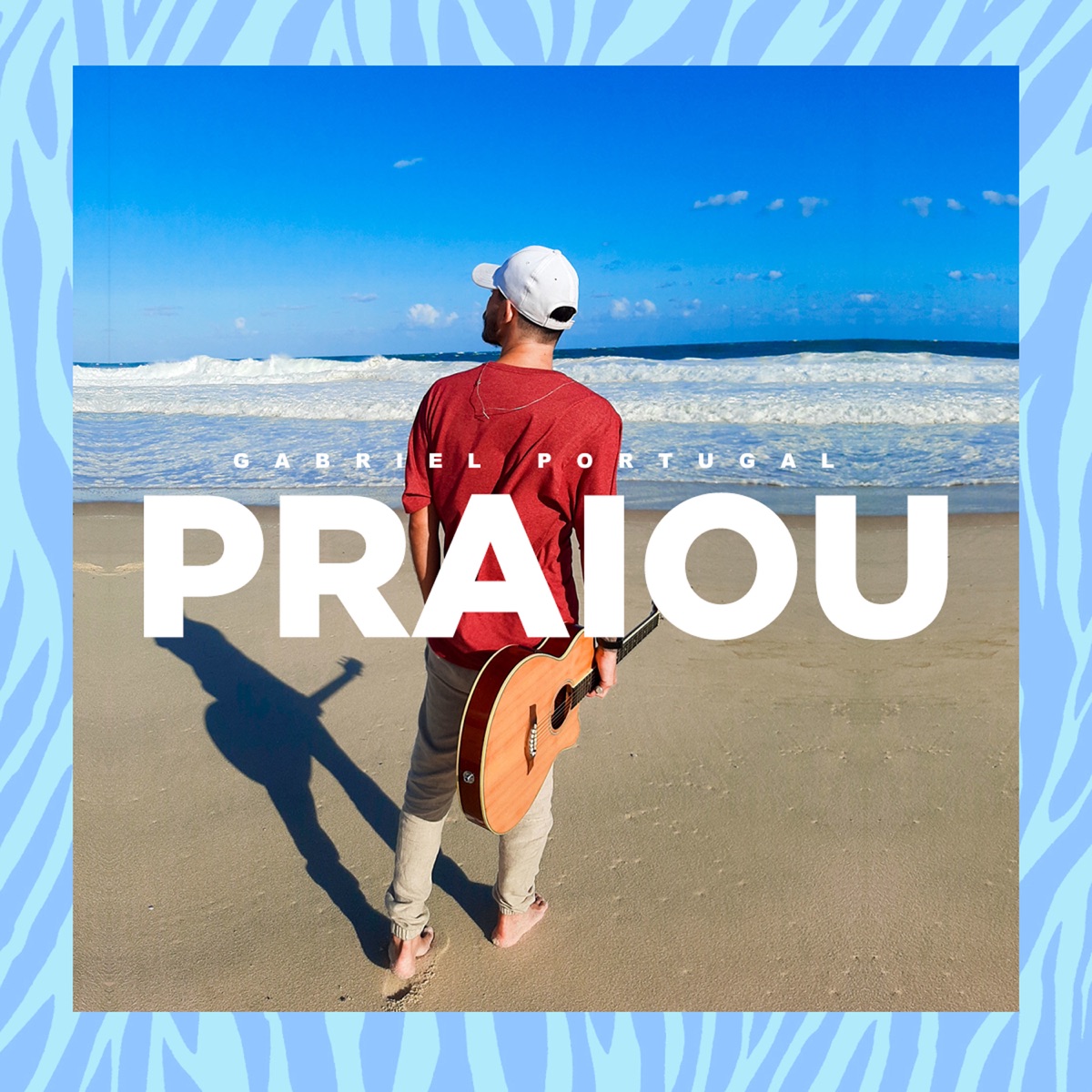 Praiou - Single by Gabriel Portugal album cover