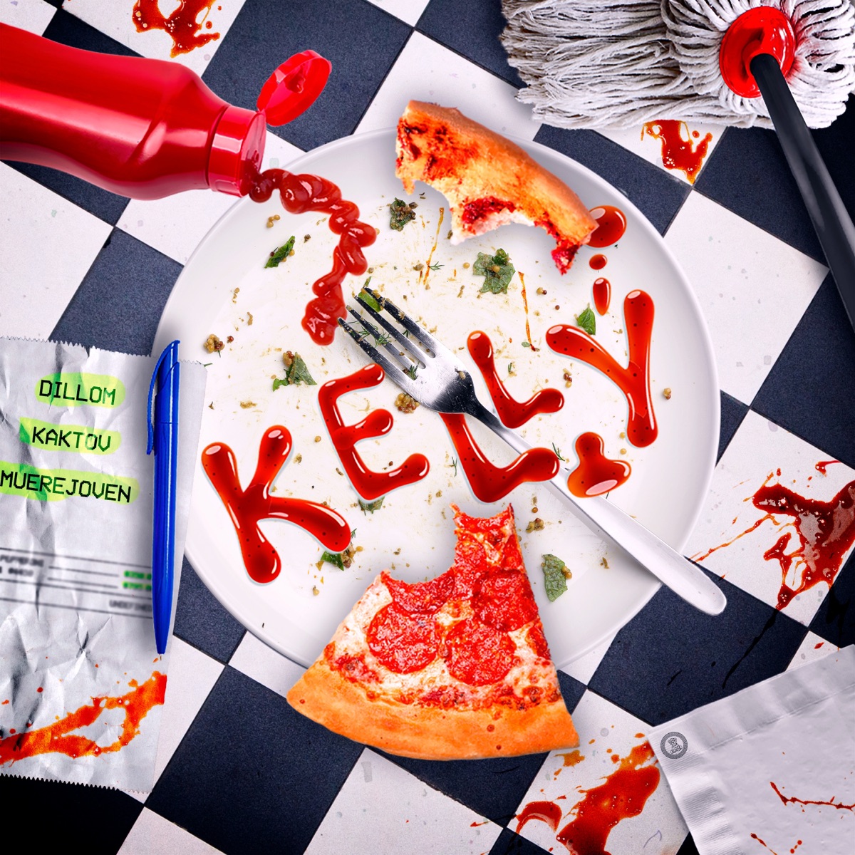 Kelly - Single by Dillom, Muerejoven & Kaktov album cover
