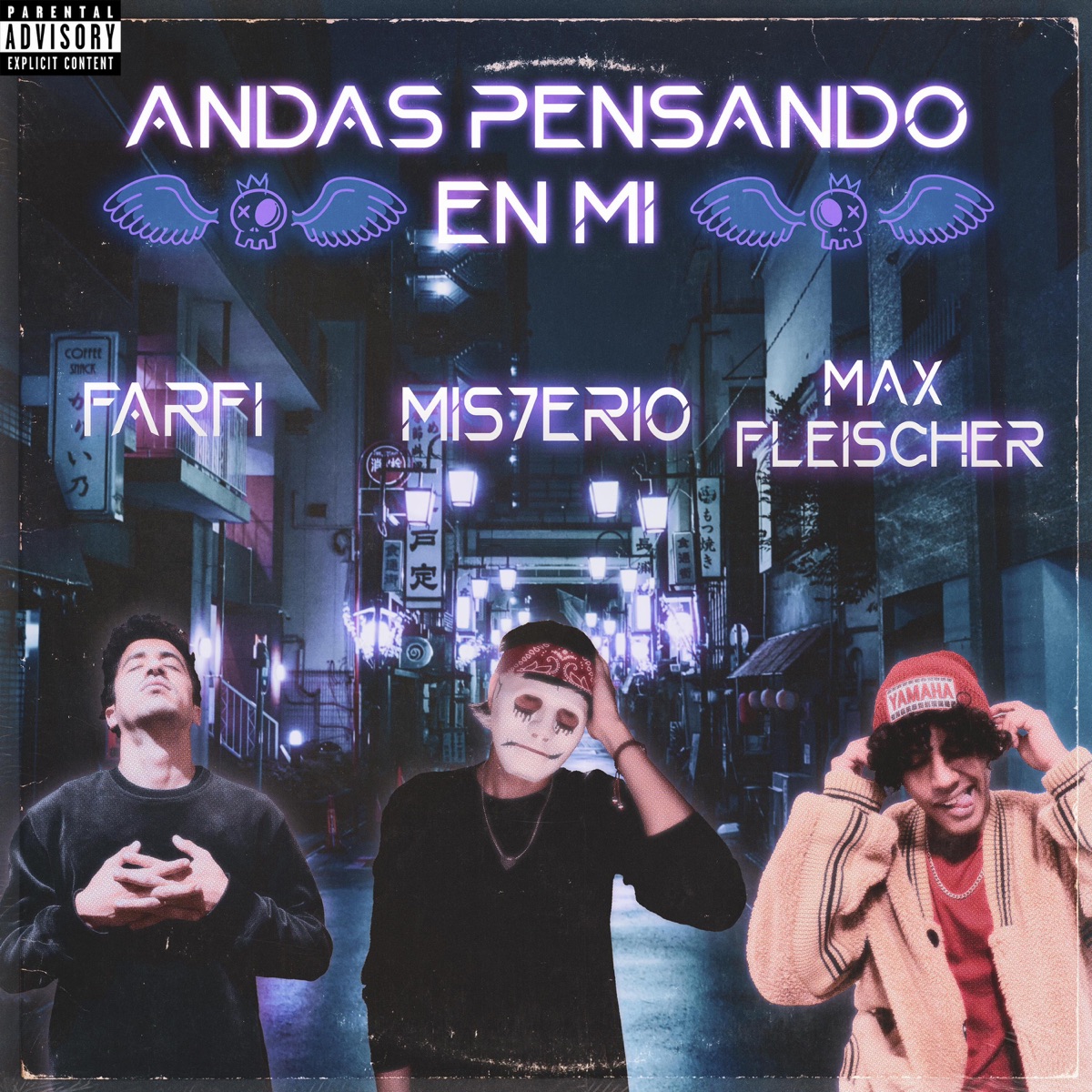 Andas Pensando En Mi - Single by Misterio, Max Fleischer & Farfi album cover