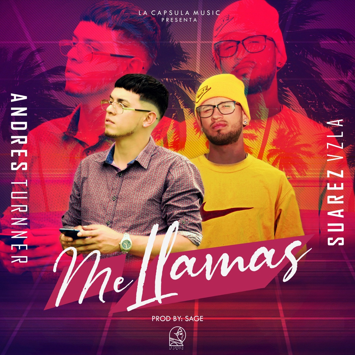 Me Llamas - Single by Andres Turnner & Suarez Vzla album cover