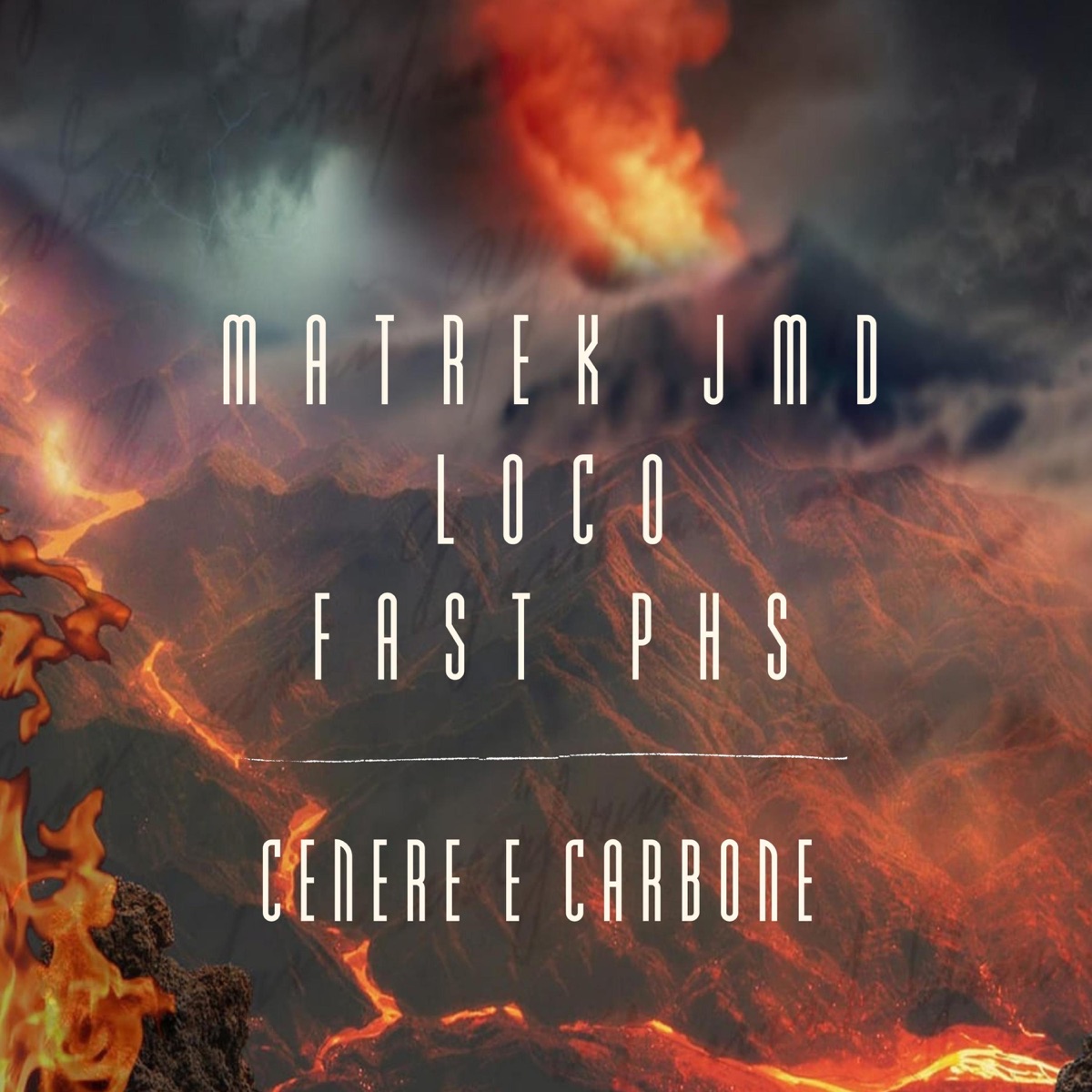 Cenere e Carbone - Single by Matrek JMD & Loco album cover