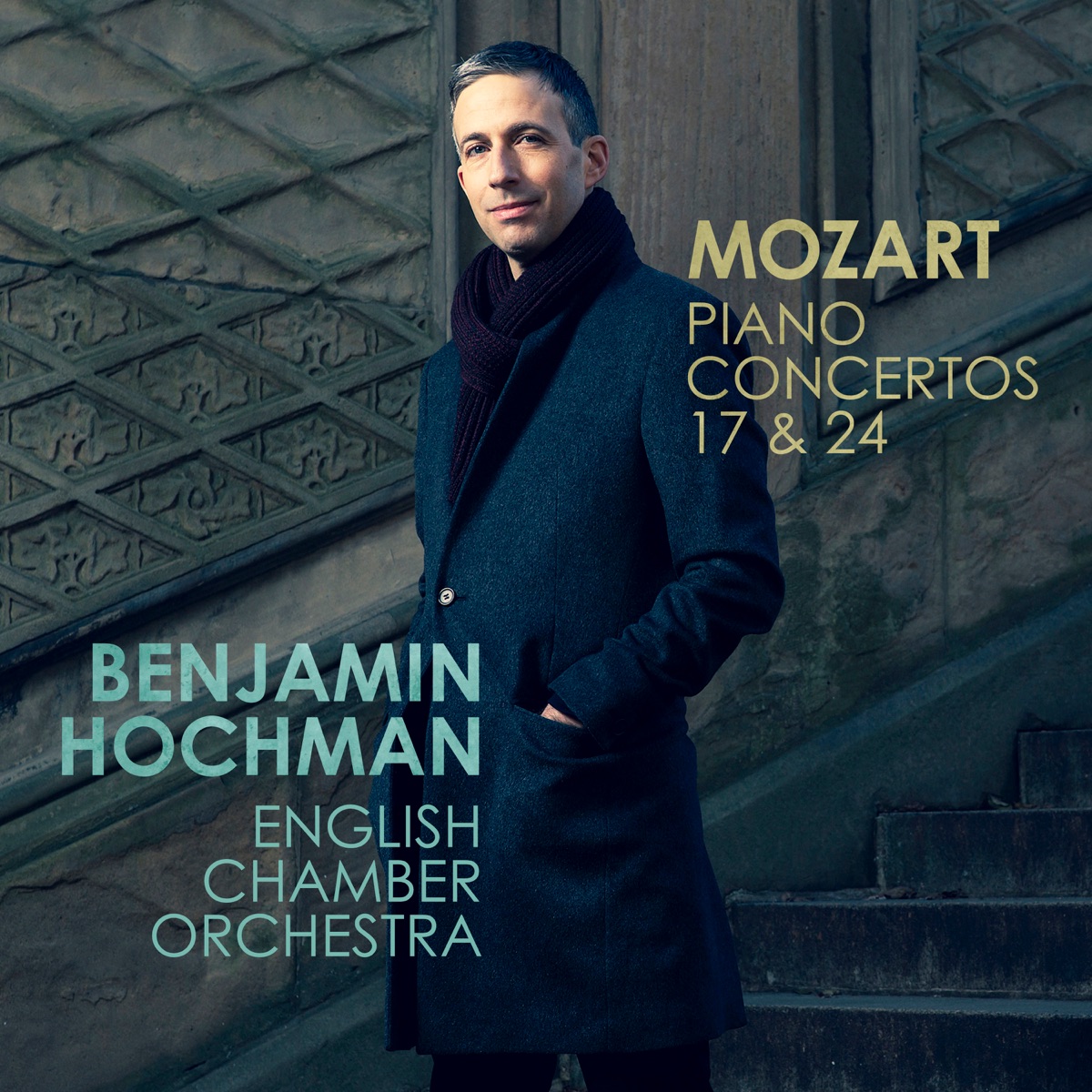 Mozart: Piano Concertos Nos. 17 & 24 by English Chamber Orchestra & Benjamin Hochman album cover