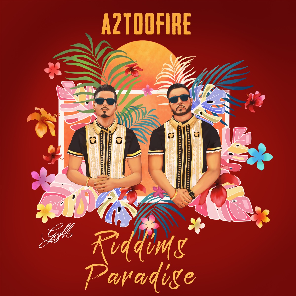 Riddims Paradise - EP by A2TooFire album cover