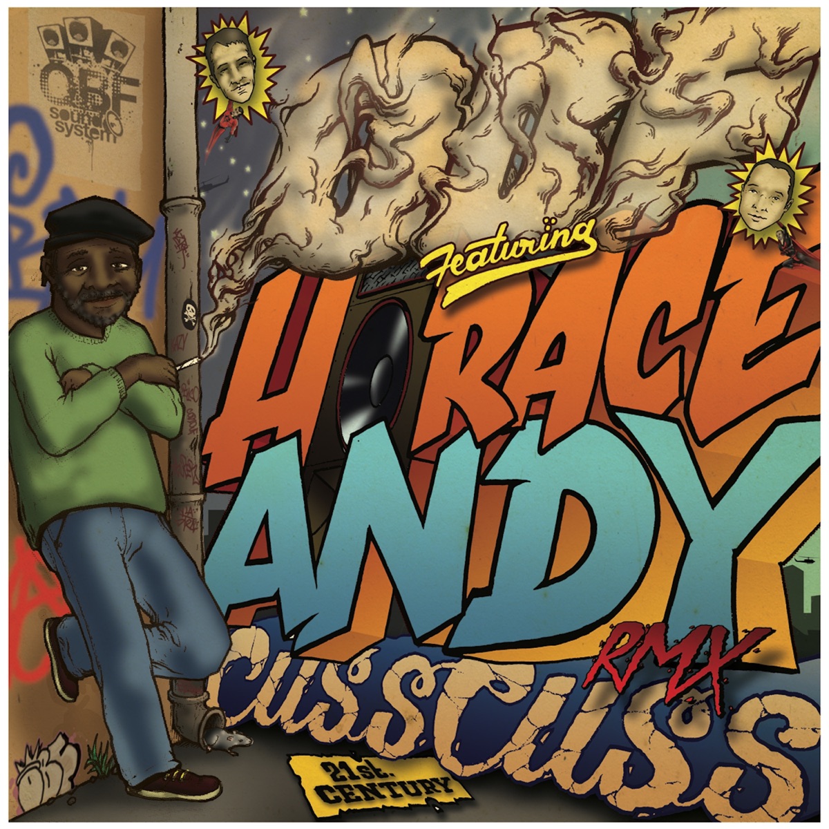 Cuss Cuss Rmx (feat. Horace Andy) - Single by O.B.F album cover