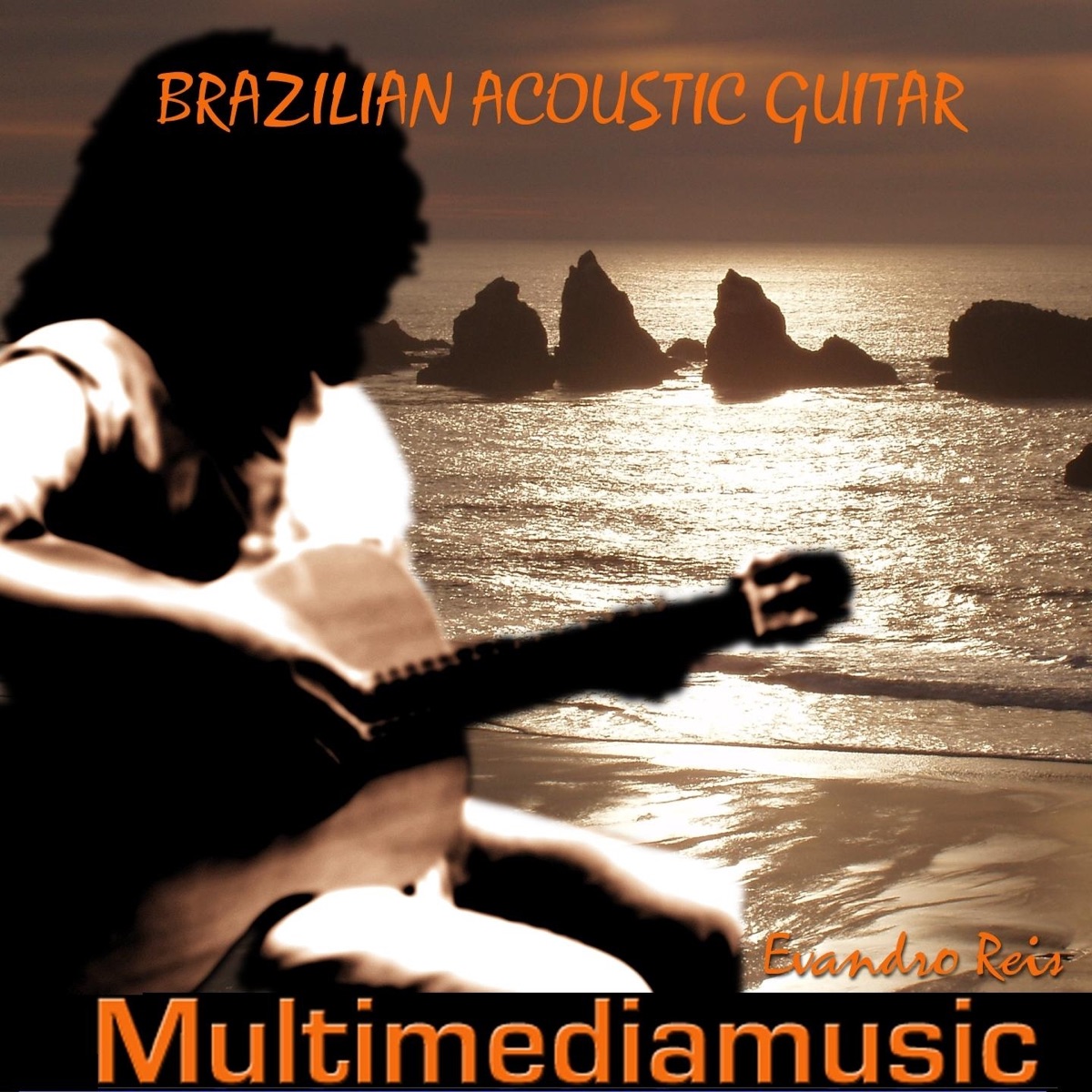 Brazilian Acoustic Guitar by Evandro Reis album cover