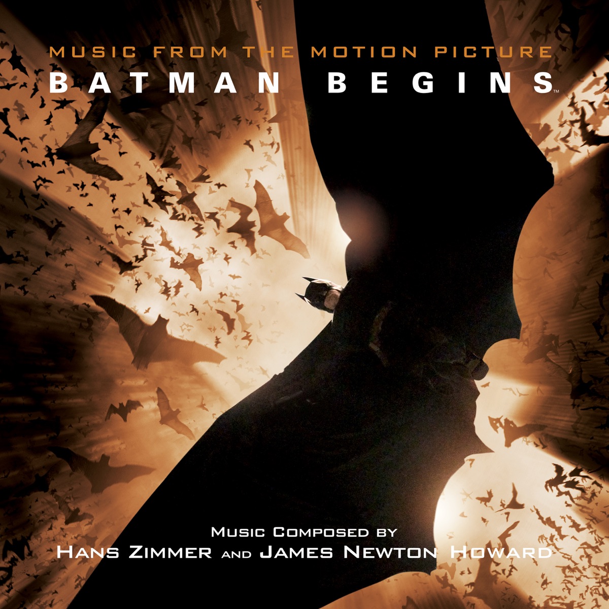 Batman Begins (Original Motion Picture Soundtrack) by Hans Zimmer & James Newton Howard album cover