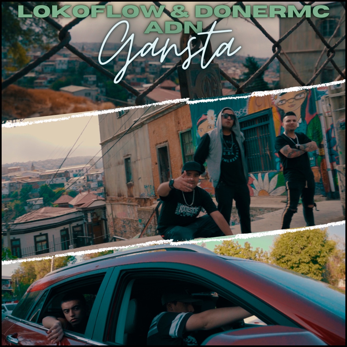 Gansta (feat. ADN) - Single by Lokoflow & DonerMc album cover