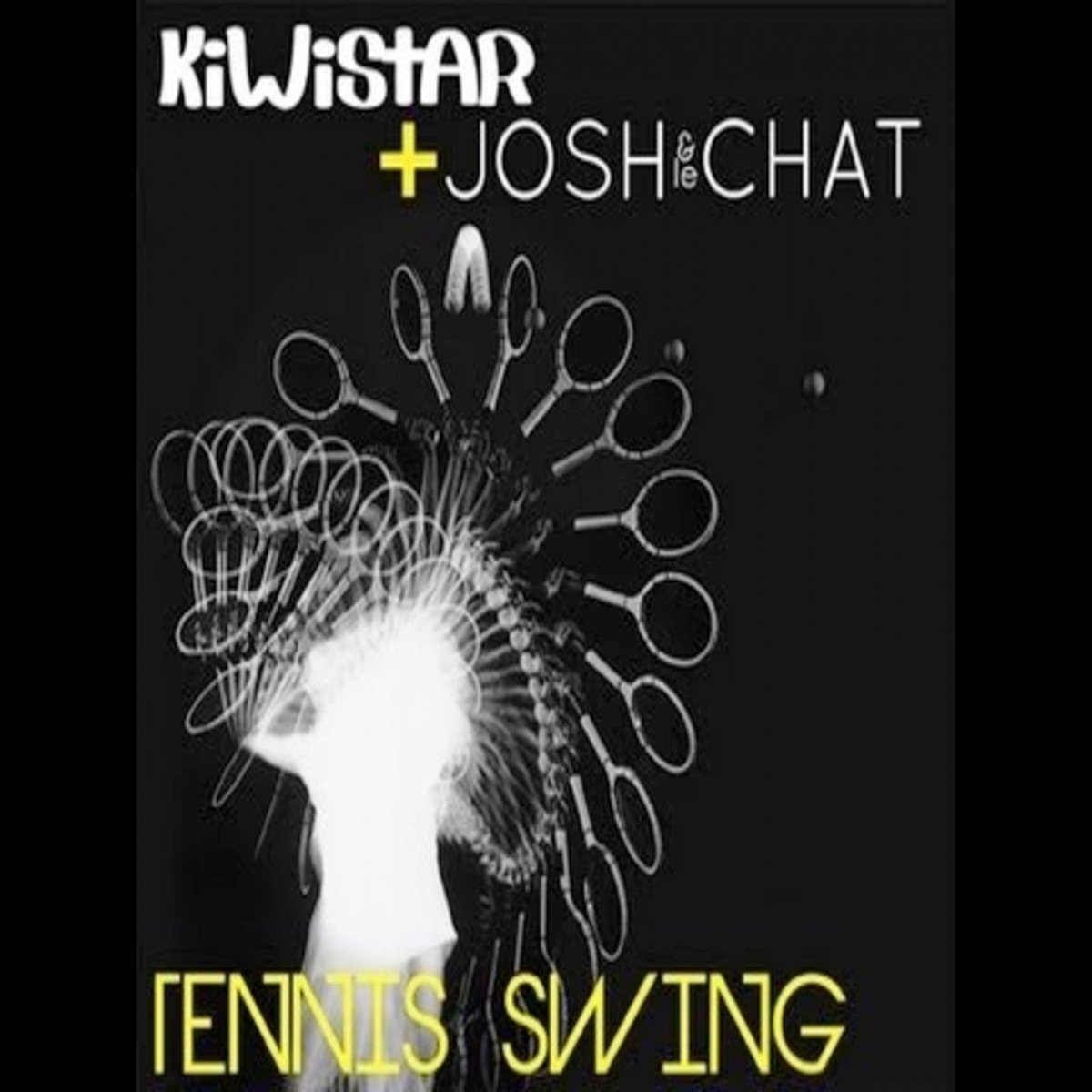 Tennis Swing EP by Kiwistar, Josh & Le Chat album cover