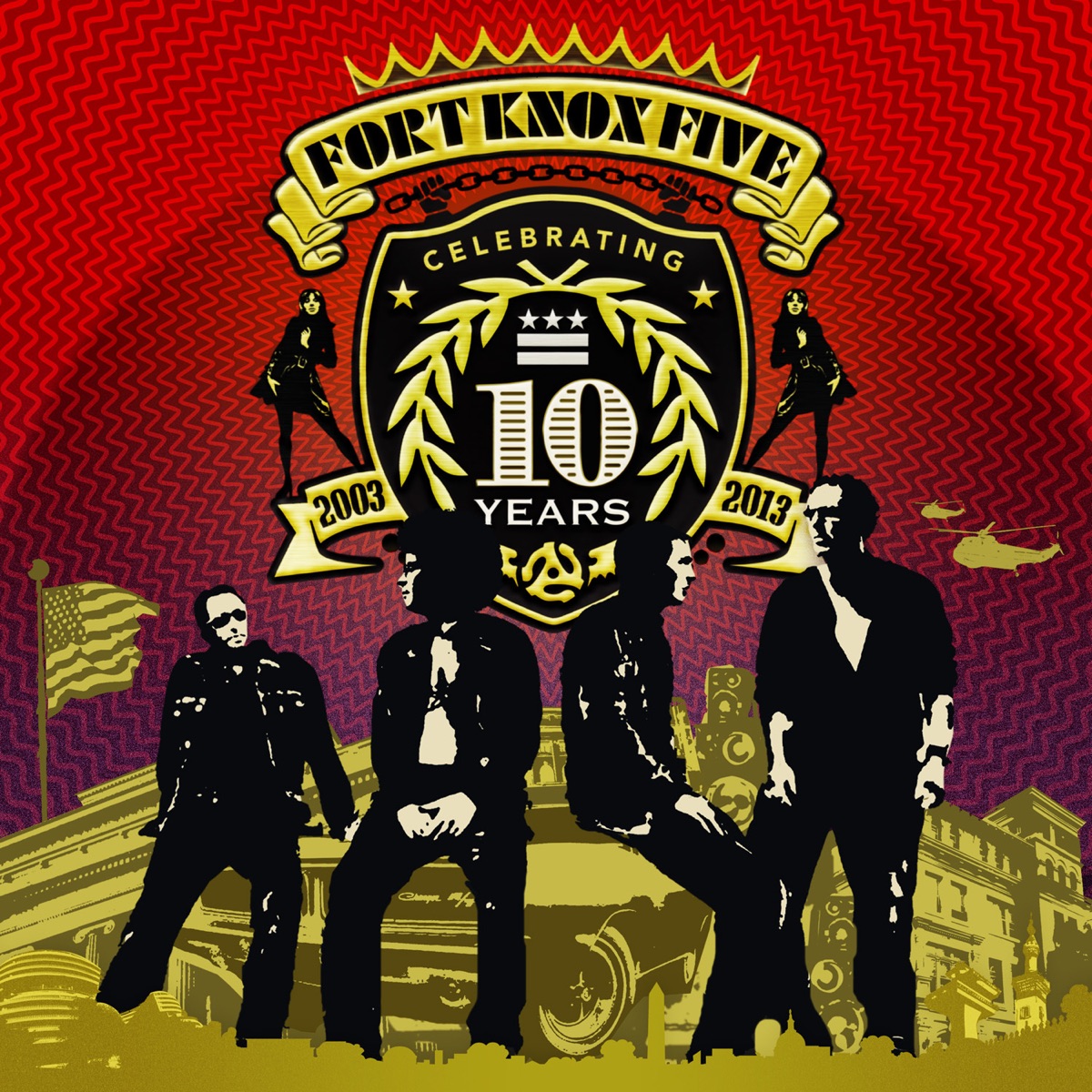 10 Years of Fort Knox Five by Fort Knox Five album cover