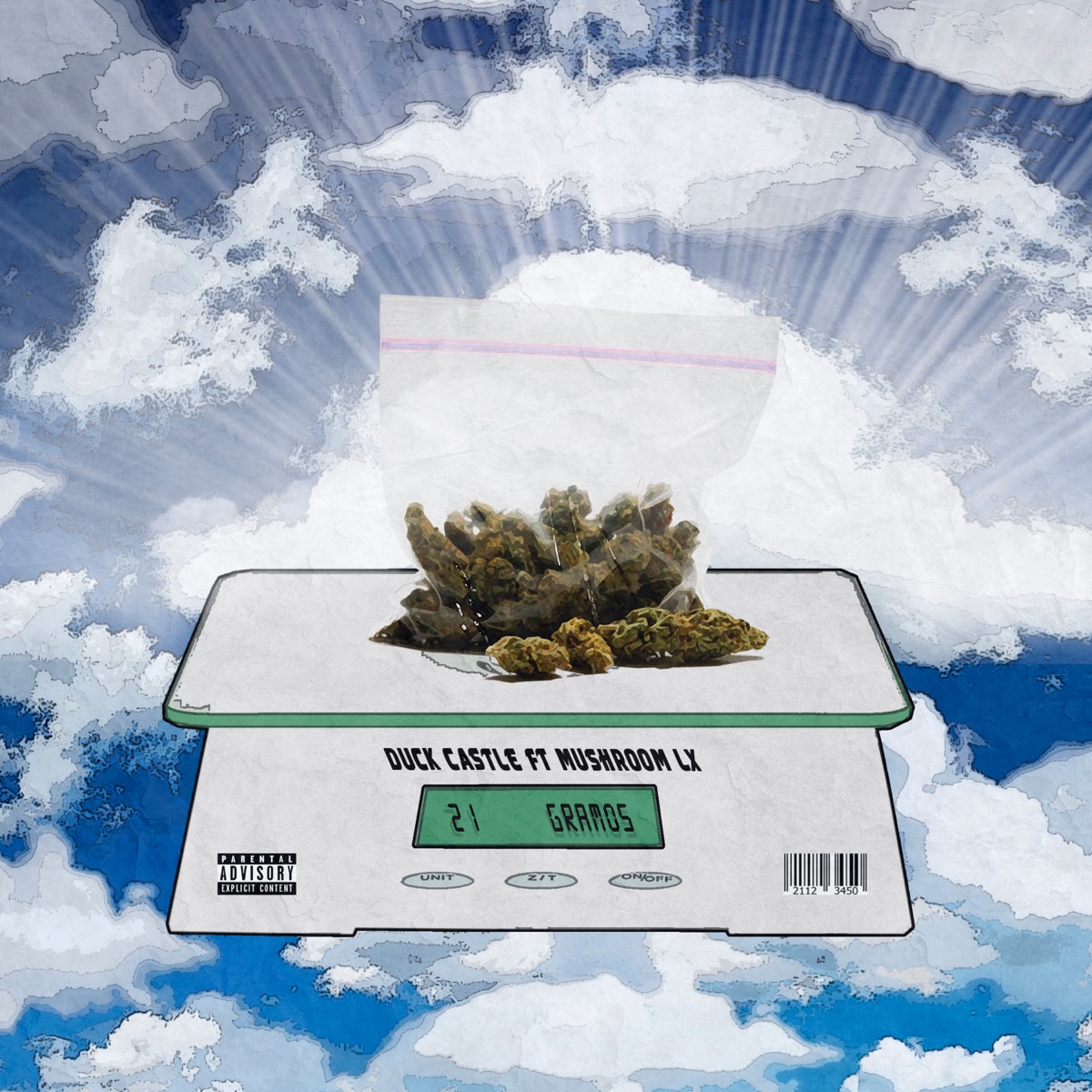 21Gramos (feat. Mushroom LX) - Single by Duck Castle album cover
