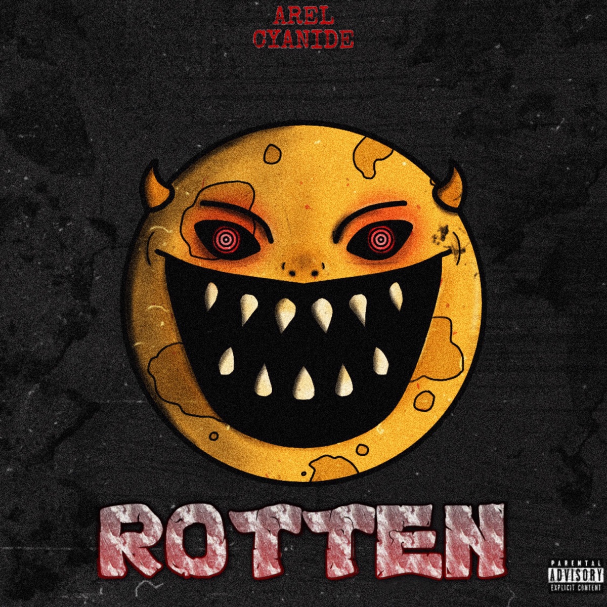 Rotten - Single by Arel Cyanide album cover