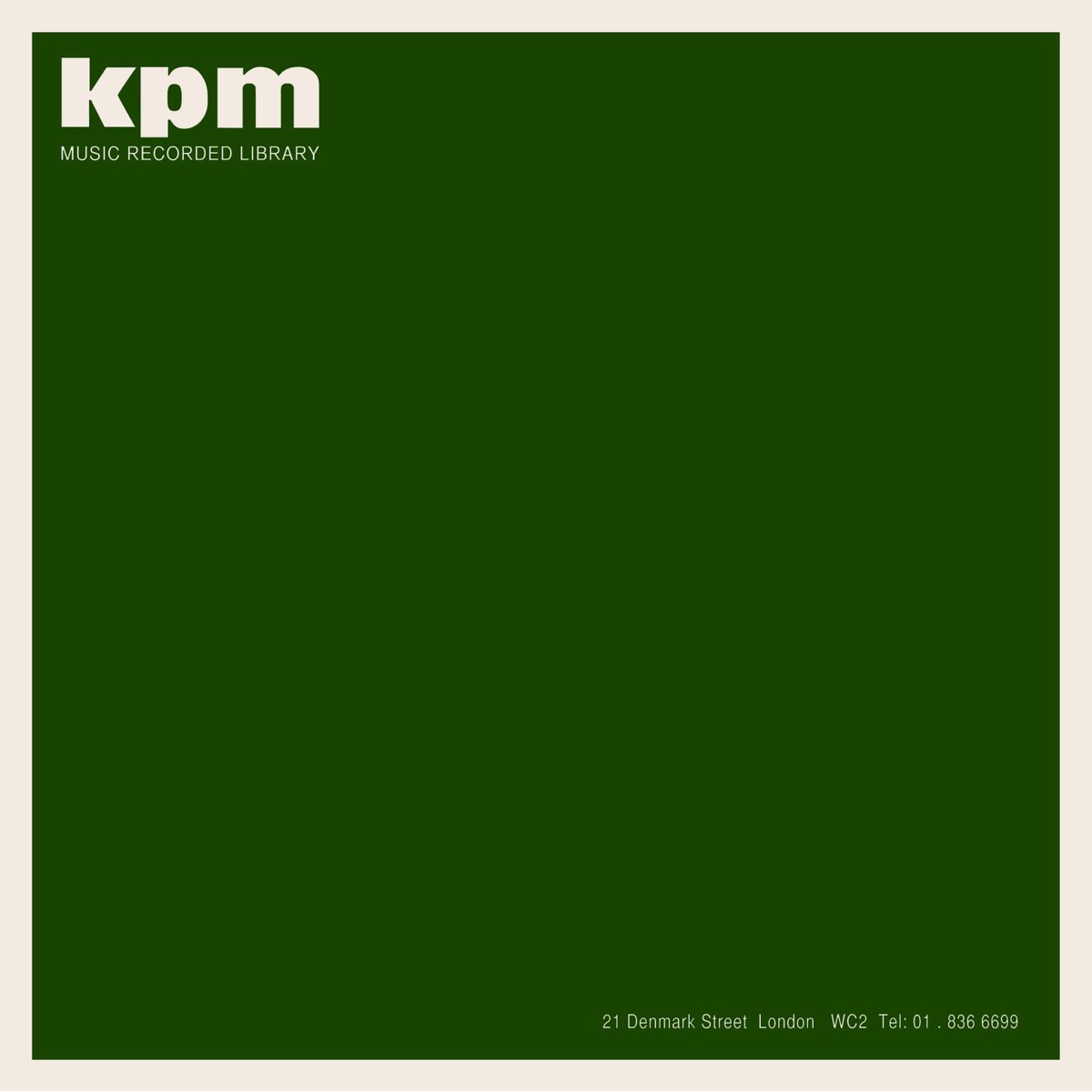Kpm 1000 Series: Chorus and Orchestra (feat. The KPM Orchestra) by Keith Mansfield & Syd Dale album cover