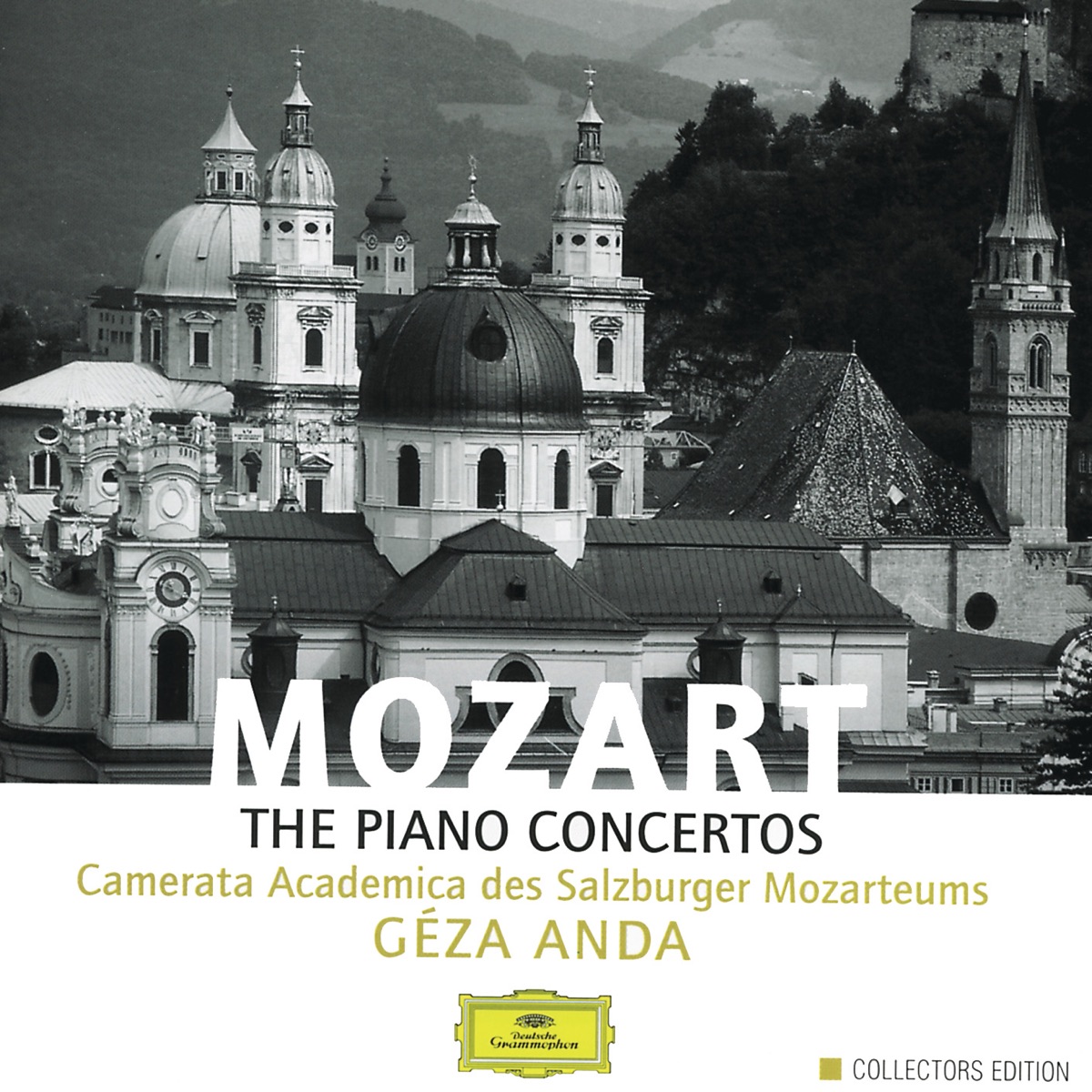 Mozart: The Piano Concertos by Camerata Academica des Mozarteums Salzburg & Géza Anda album cover