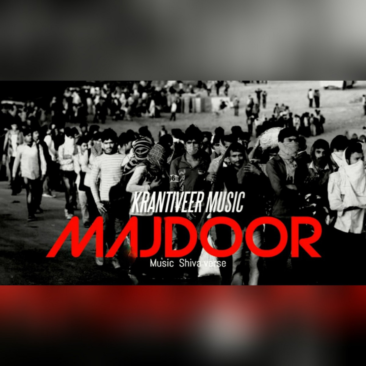 Majdoor - Single by Krantiveer album cover