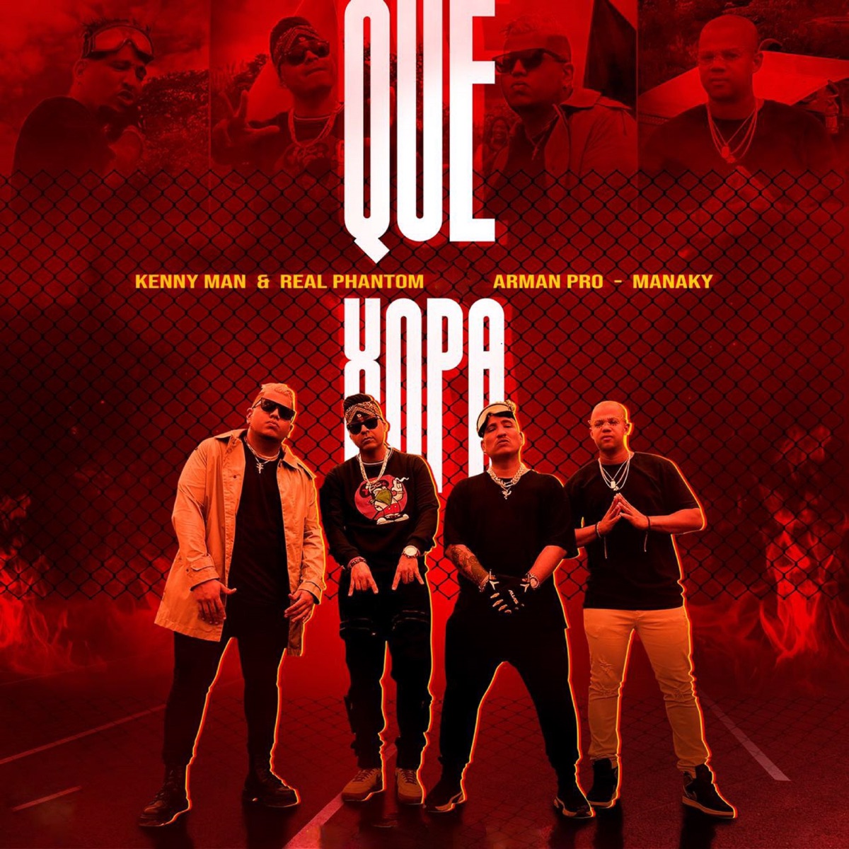 Que Xopa (feat. ArmanPro & Isra Da Proxx) - Single by Real Phantom, Kenny Man & ArmanPro album cover