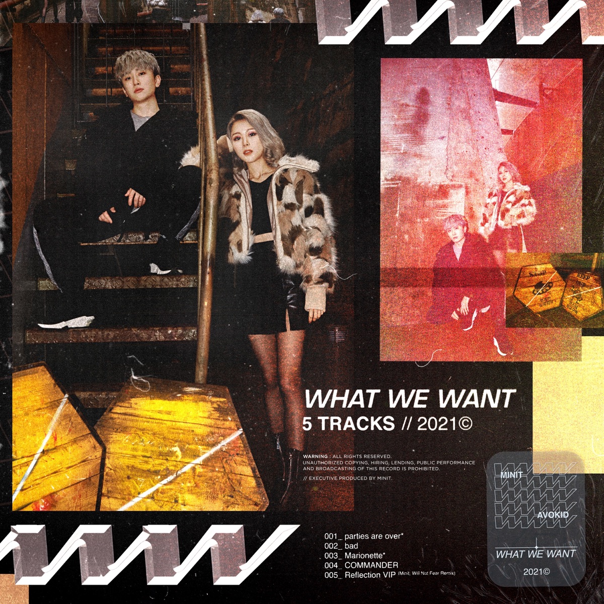 WWW - EP by Minit & AVOKID album cover