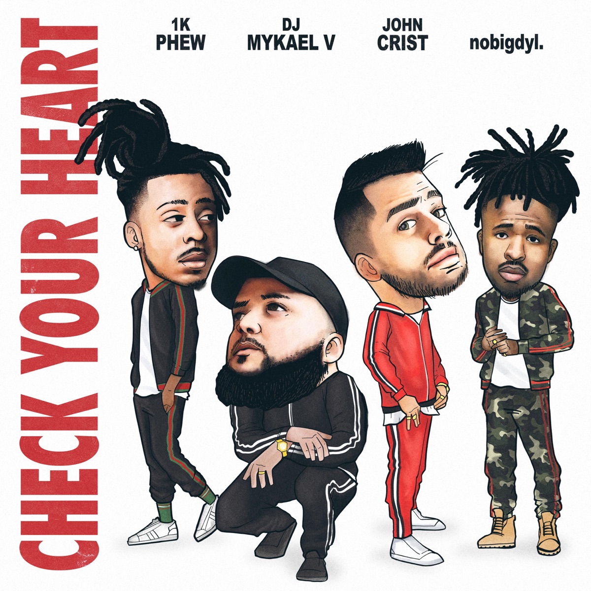 Check Your Heart - Single by John Crist, nobigdyl. & DJ Mykael V album cover