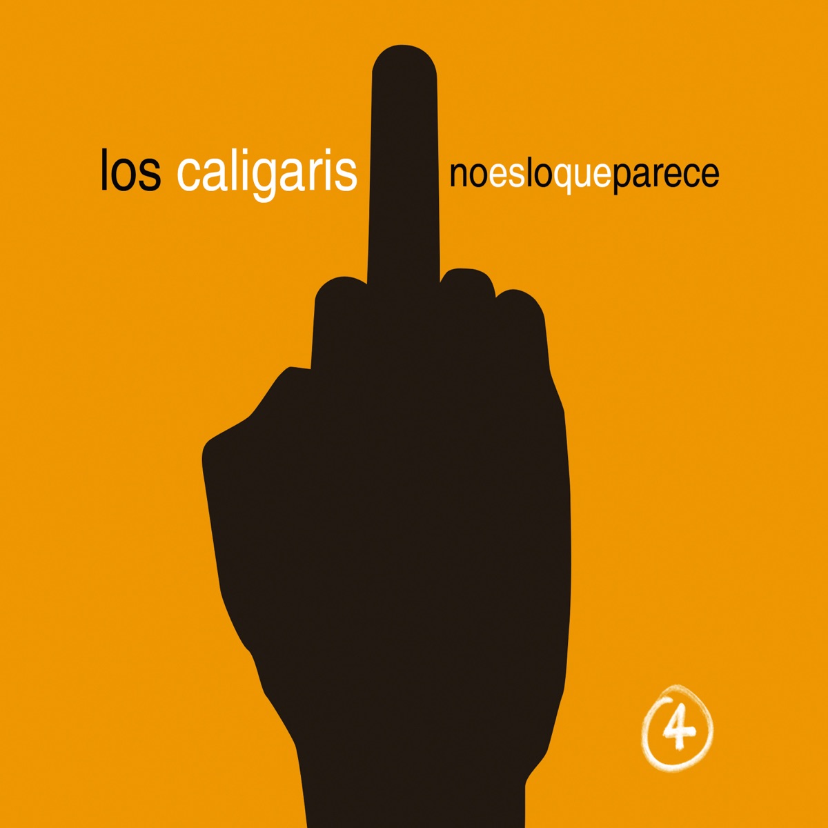 No Es Lo Que Parece by Los Caligaris album cover