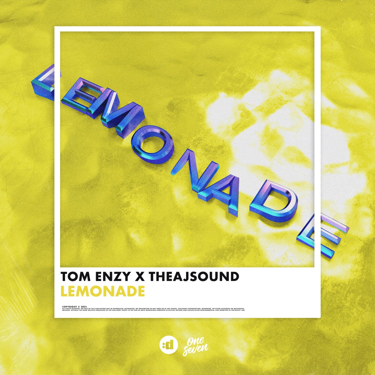Lemonade - Single by Tom Enzy & theajsound album cover