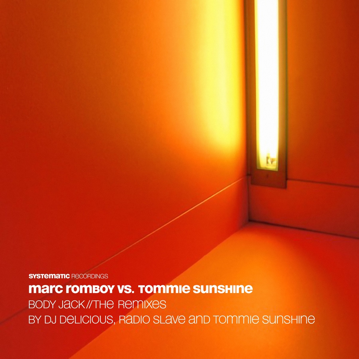 Body Jack (The Remixes) - EP by Marc Romboy & Tommie Sunshine album cover