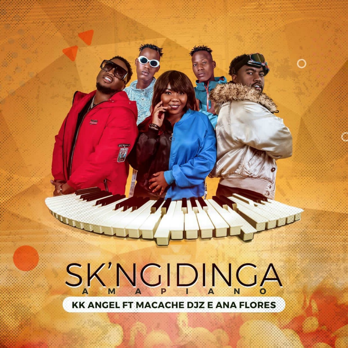 Sk' Ngiding - Single by Kk Angel, Macache Djz & Ana Flores album cover